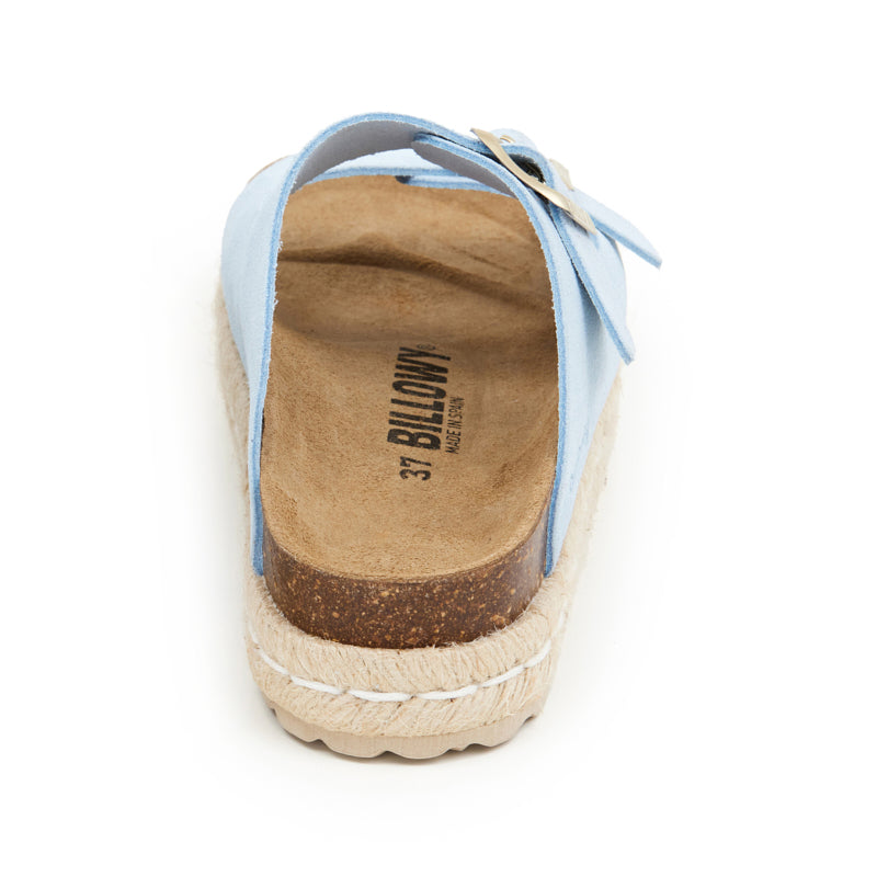 Blue Platform Sandals - Women