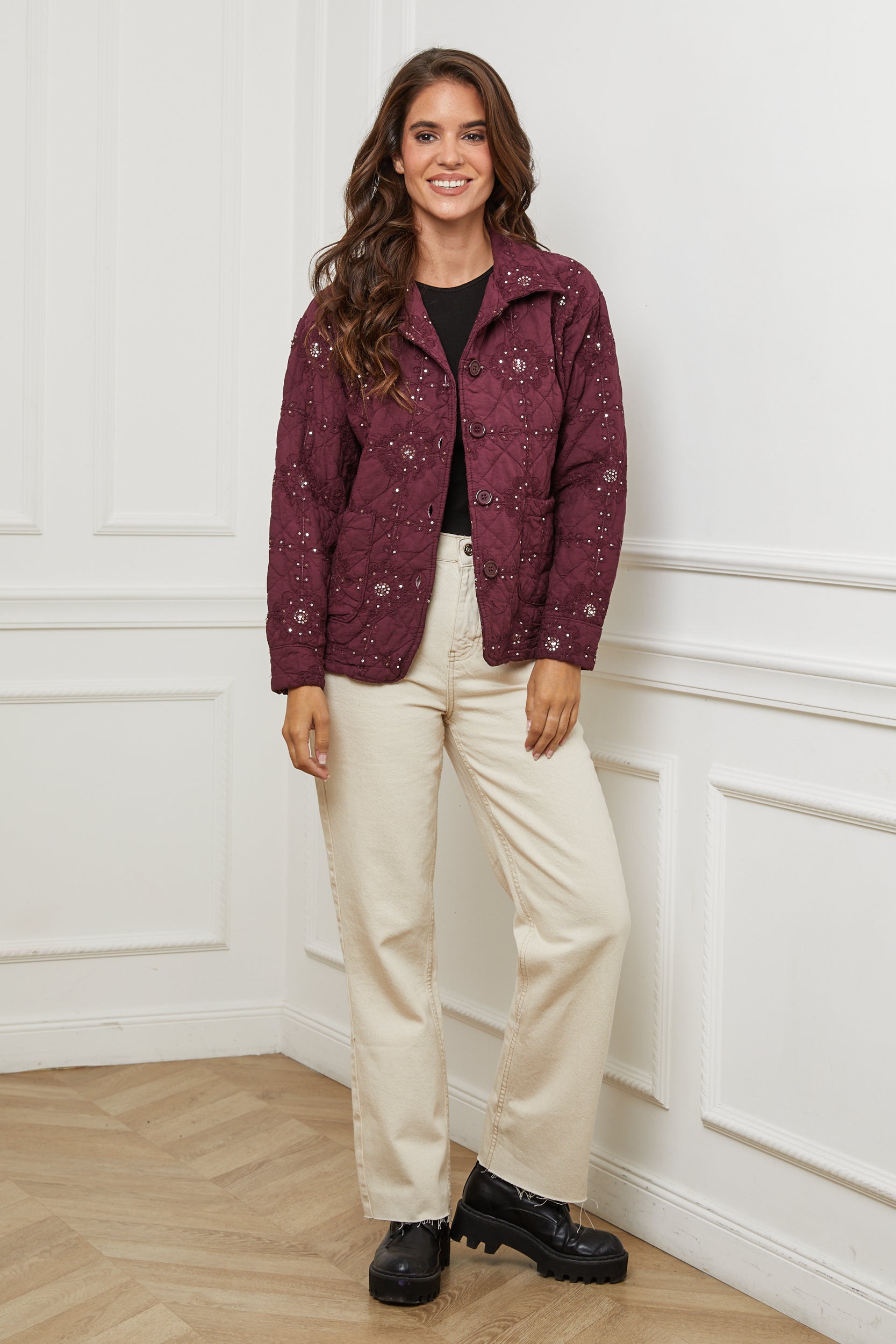 Jacket - Burgundy