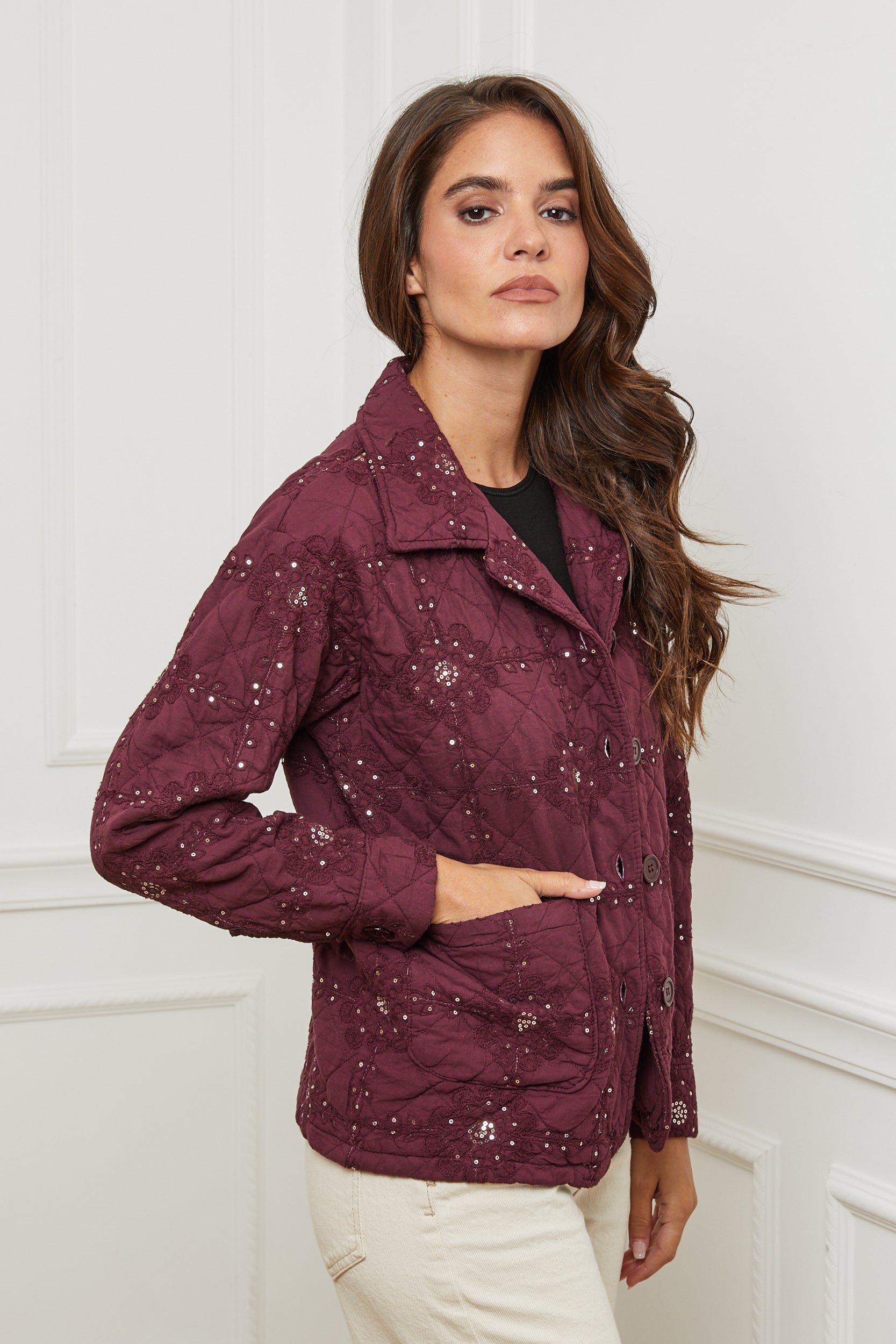 Jacket - Burgundy