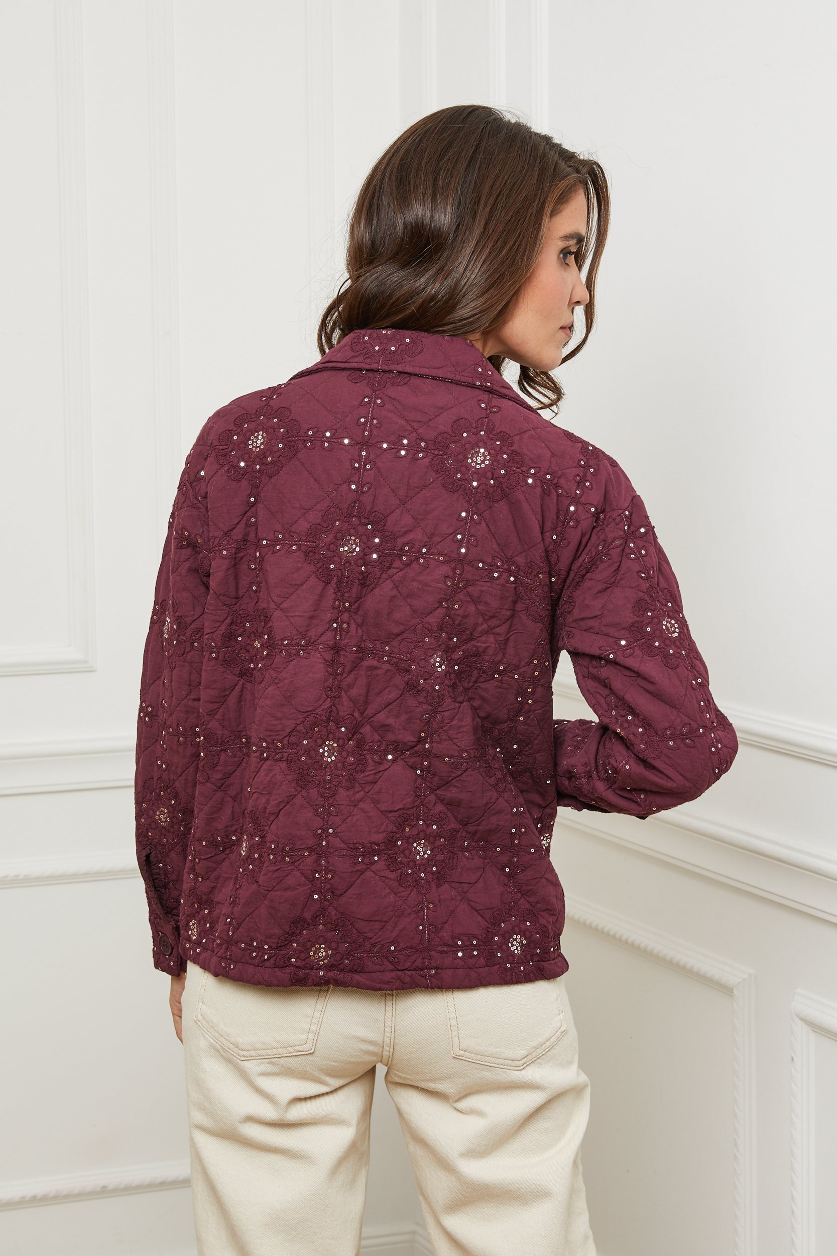 Jacket - Burgundy
