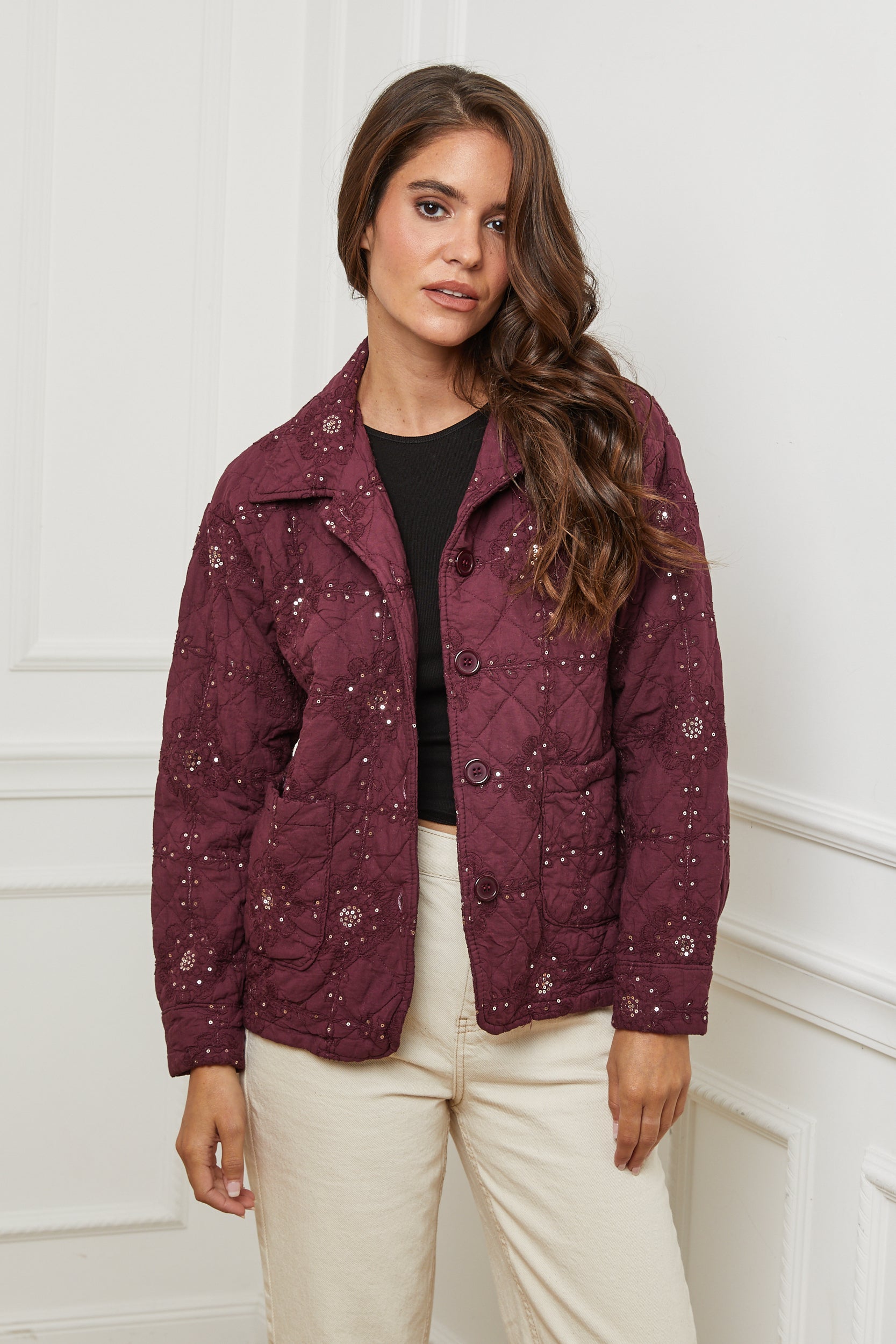 Jacket - Burgundy