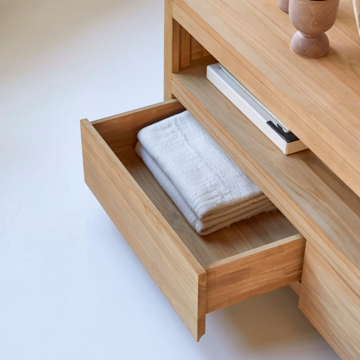 Anoa - Tv-bord - Teak - Natur