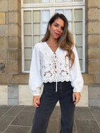 Juliette Embroidered Blouse
