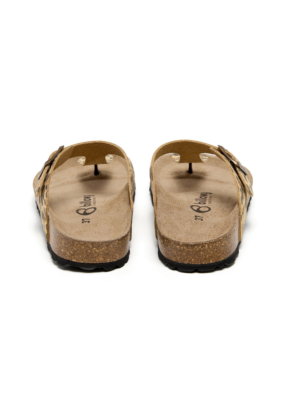 Chanclas marrones - Mujer