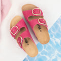 Fuchsia Sandals - Women