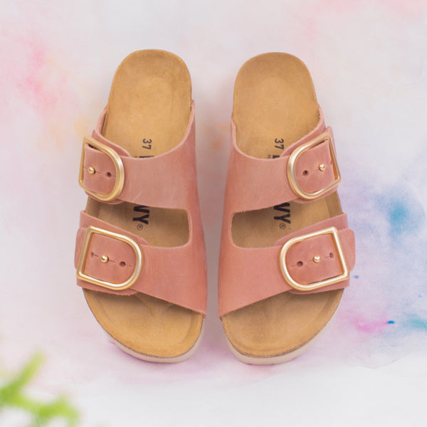 Sandalias Rosa - Mujer