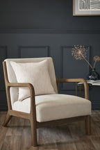 Removable Cushion Cover - Cotton - Slub Sixtine - Pampa