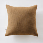 Slub Sixtine - Kudde med Avtagbart Fodral - Bomull - Camel
