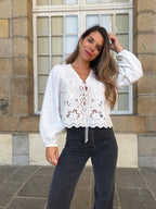 Juliette Embroidered Blouse