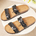 Black Sandals - Women