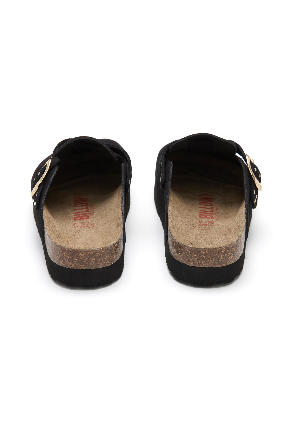 Zuecos con plataforma - Negro