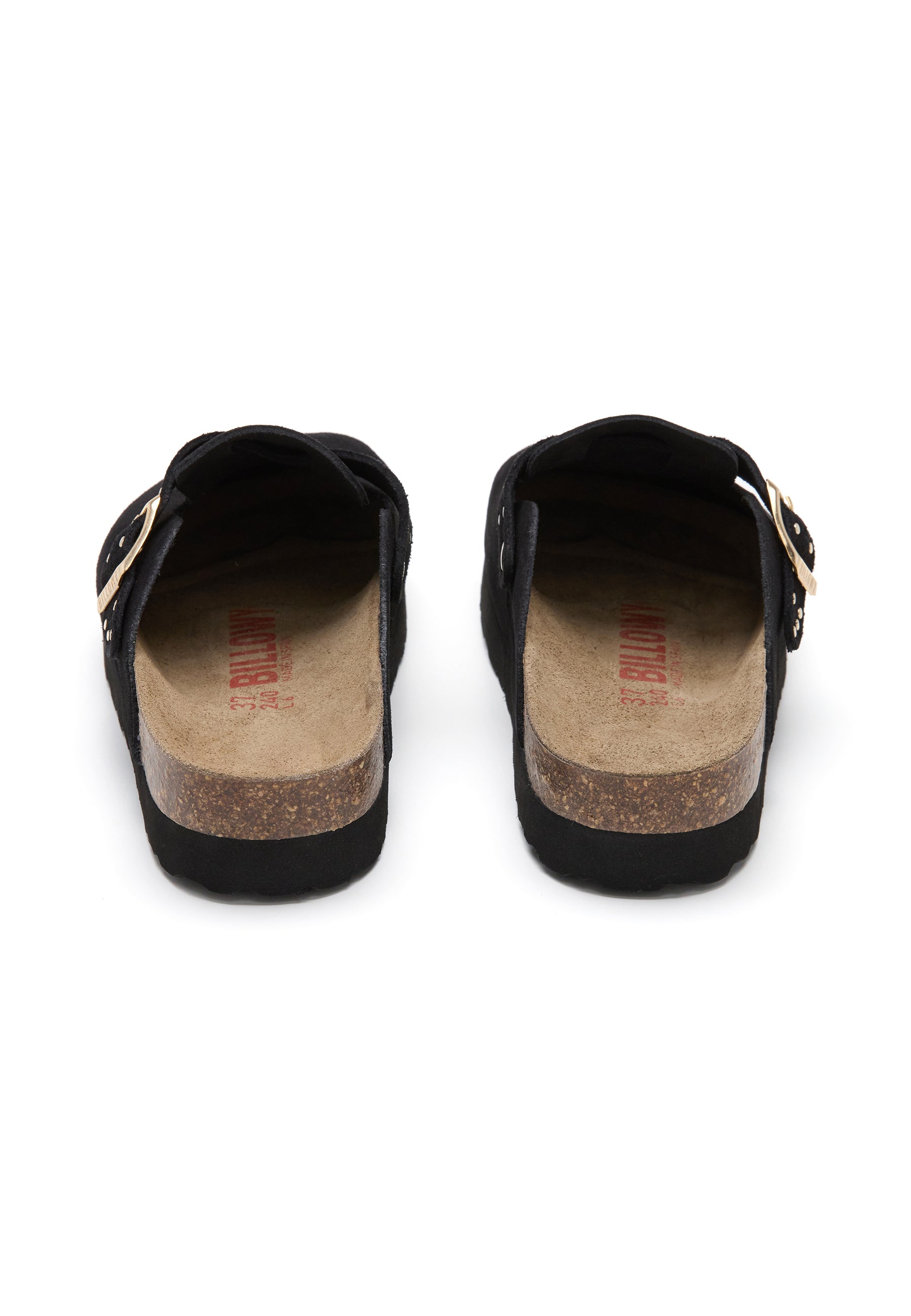 Zuecos con plataforma - Negro