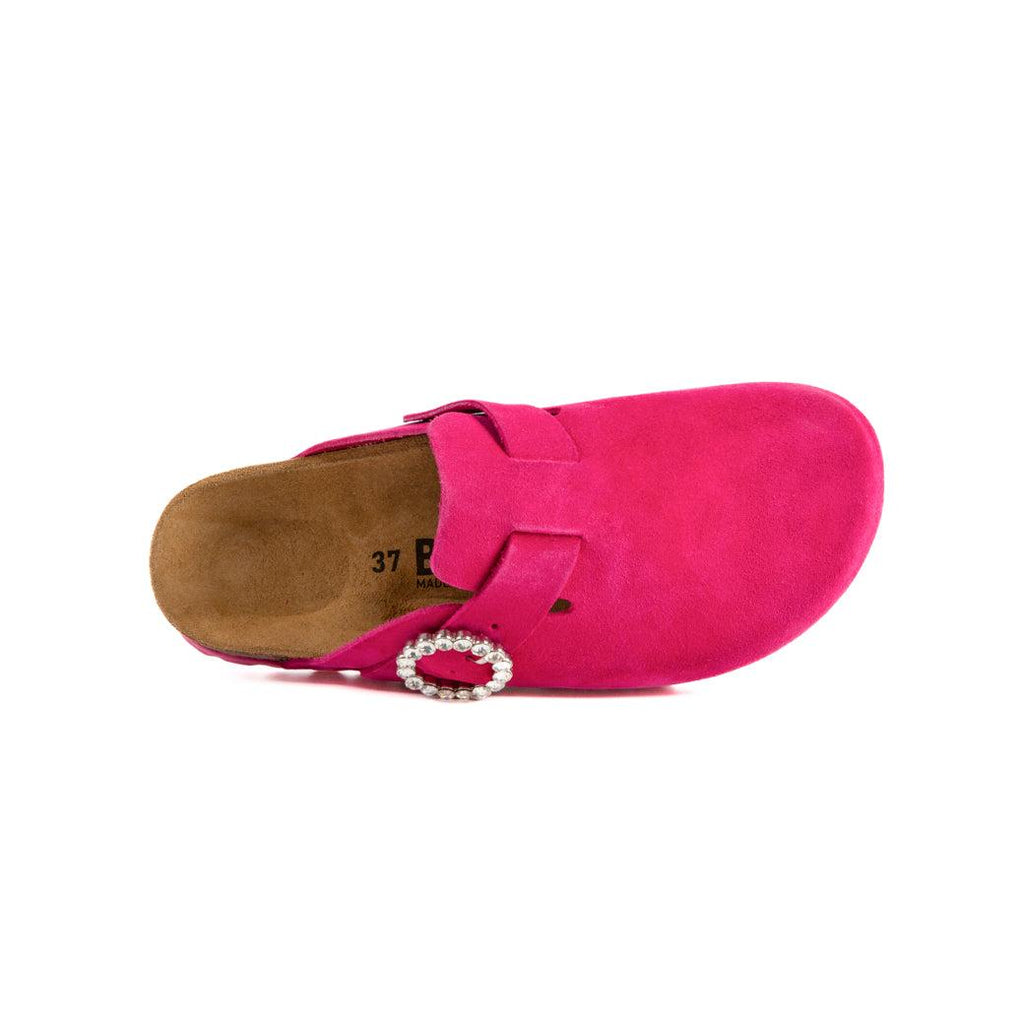 Zuecos Fucsia - Mujer