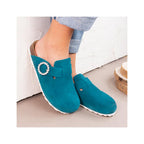 Zuecos Azules - Mujer