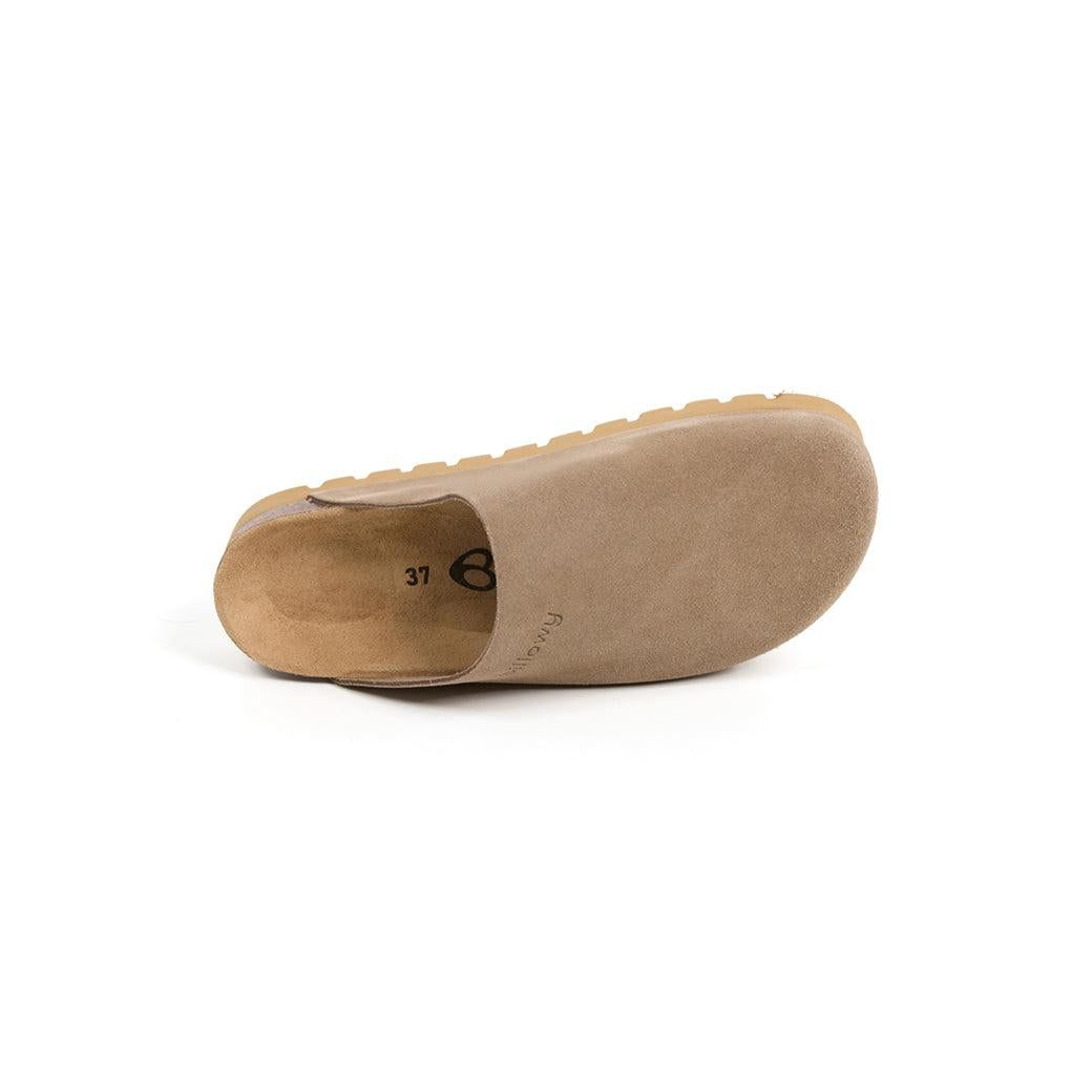Zuecos Marrones - Mujer