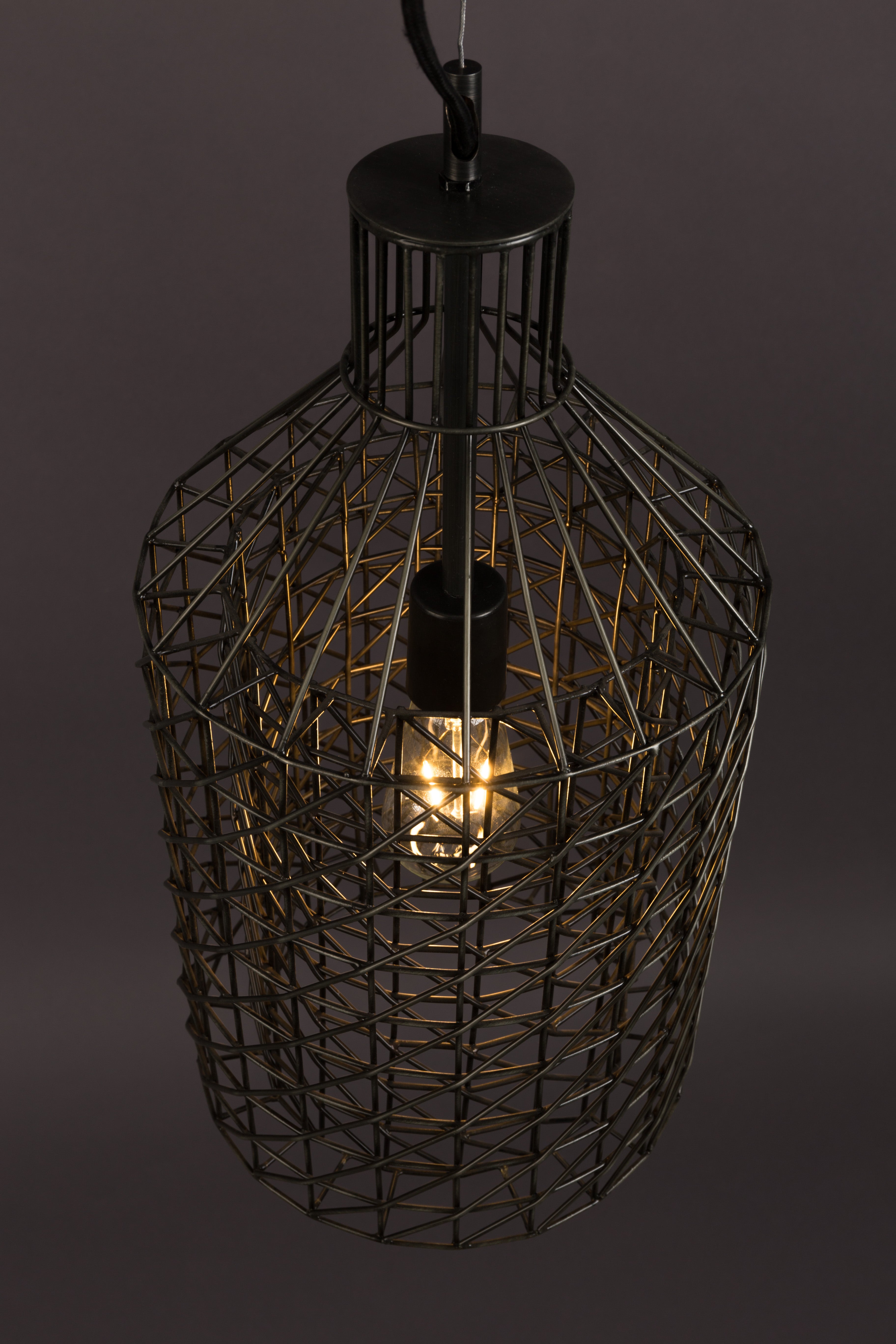 Jim Haute - Pendant Lamp - Iron - Black/Silver