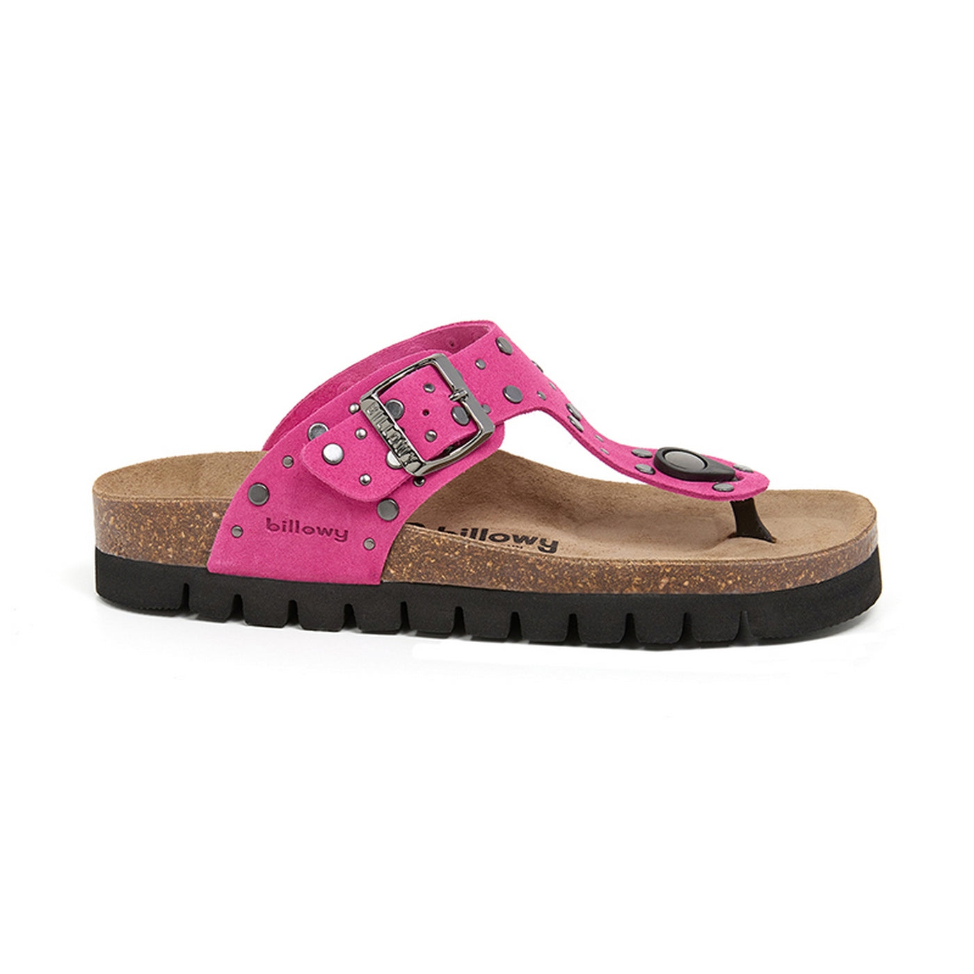 Sandalias fucsia - Mujer
