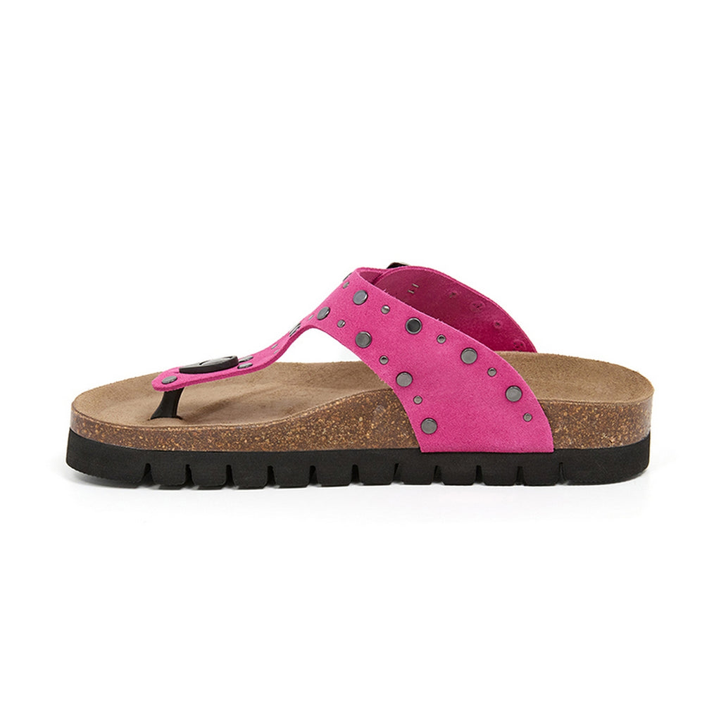 Sandalias fucsia - Mujer
