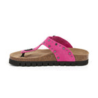 Sandalias fucsia - Mujer