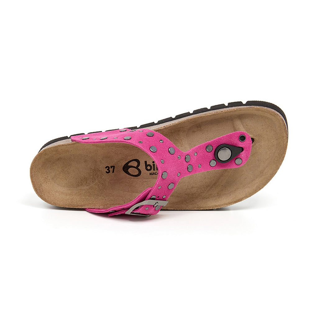 Sandalias fucsia - Mujer