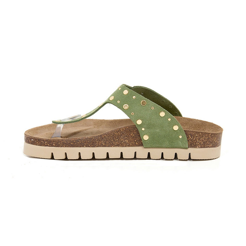 Sandalias Verde - Mujer