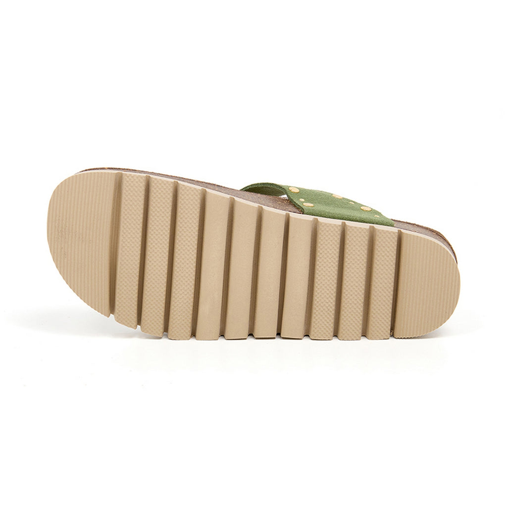 Sandalias Verde - Mujer