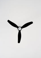 Wind Stylance - Ventilateur De Plafond 40W Silencieux 100% Bois - Noir