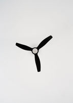 Wind Stylance - Ventilateur De Plafond 40W Silencieux 100% Bois - Noir