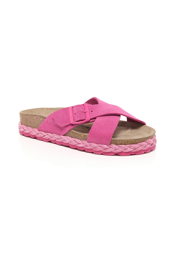 Fuchsia Sandals - Women