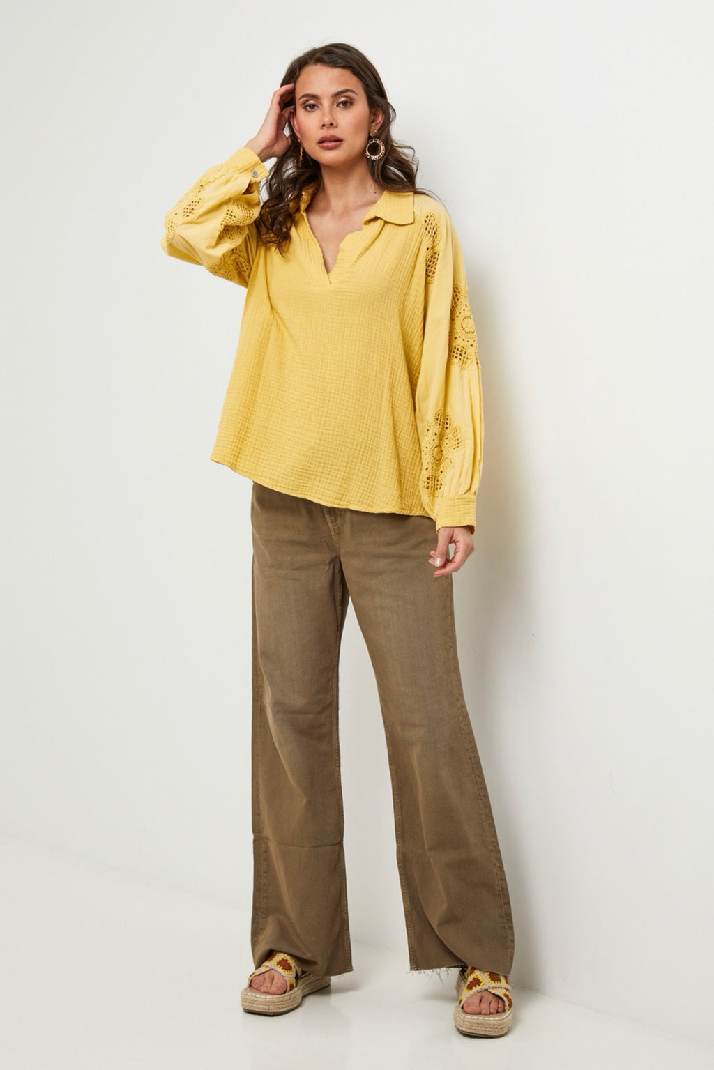 Tunic - Yellow - Women's
