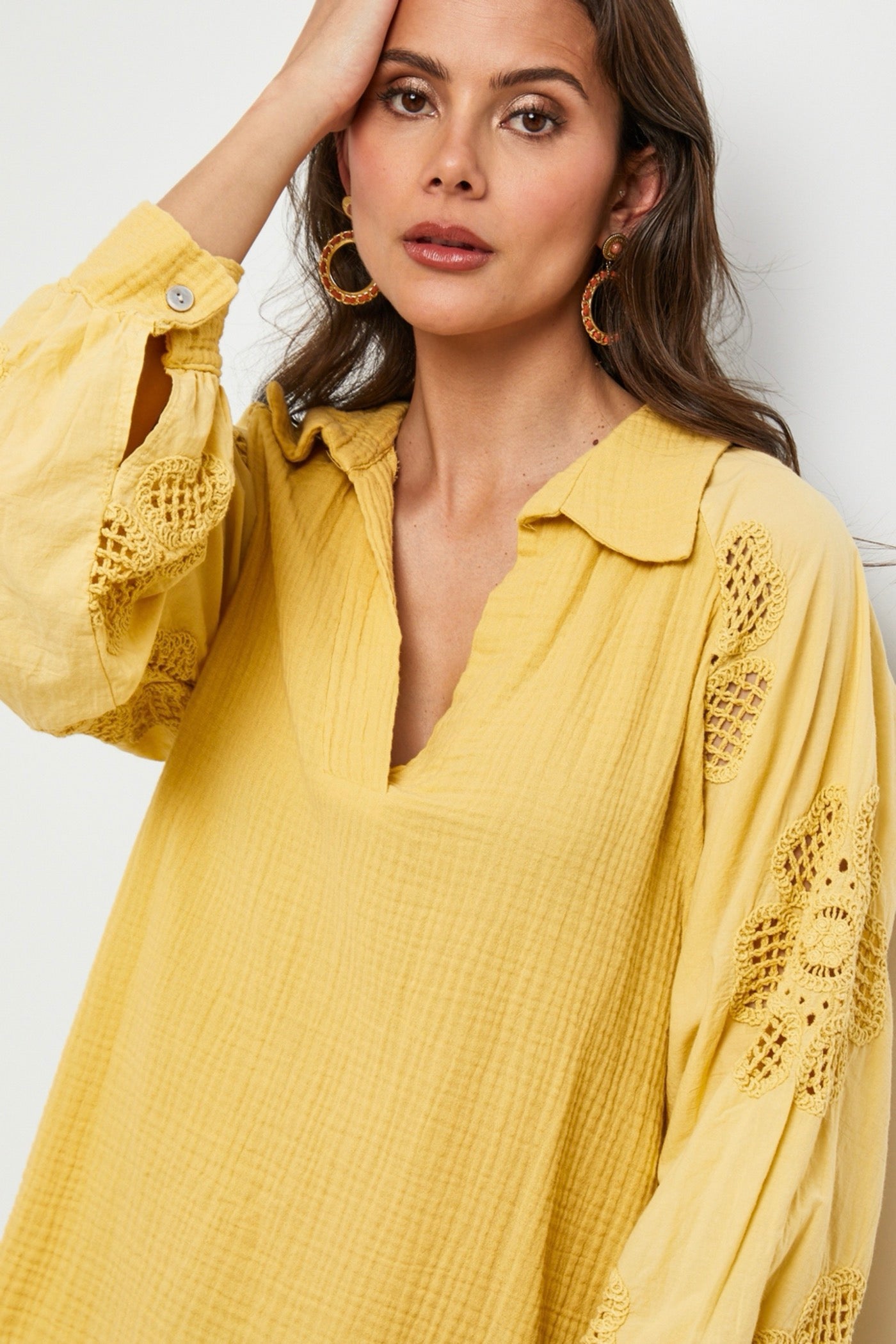 Tunic - Yellow - Women's