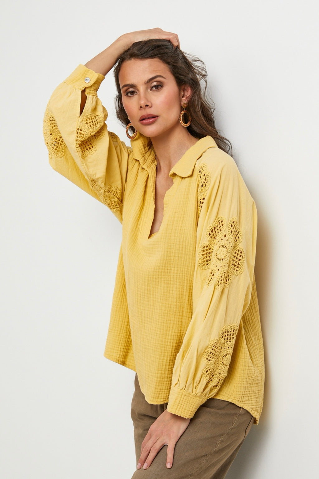 Tunic - Yellow - Women's