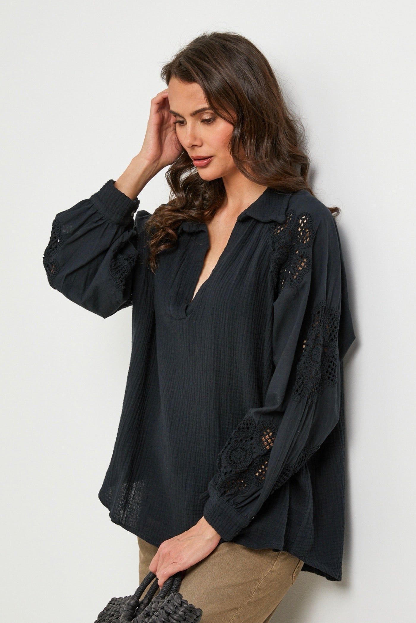 Tunic - Black - Women's