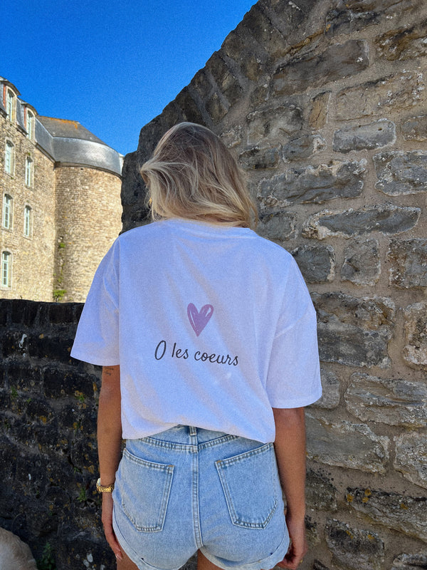 O Les Cœurs - Camiseta con logotipo