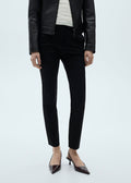Pantalon Skinny Crop - Black