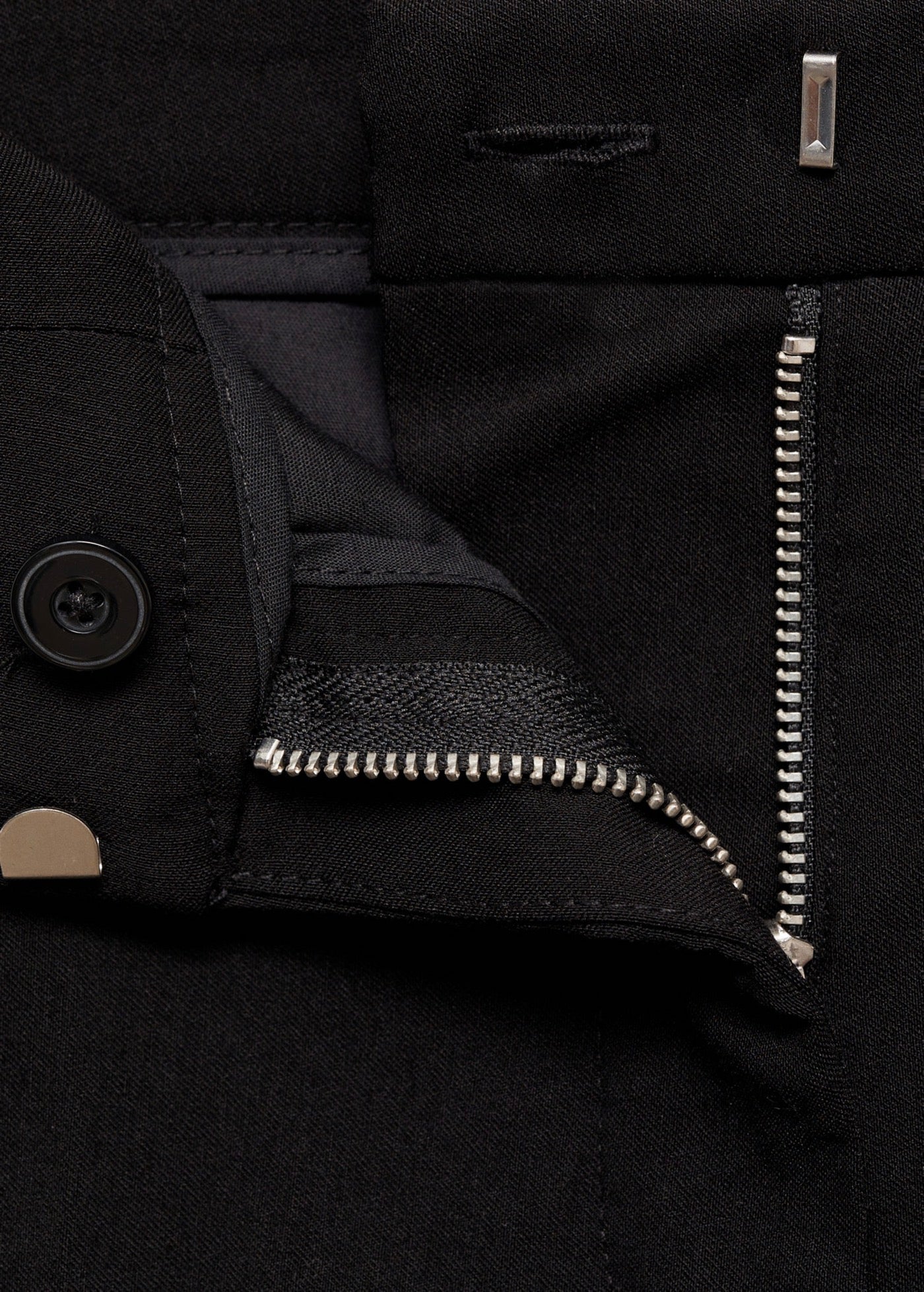 Pantalon Skinny Crop - Black