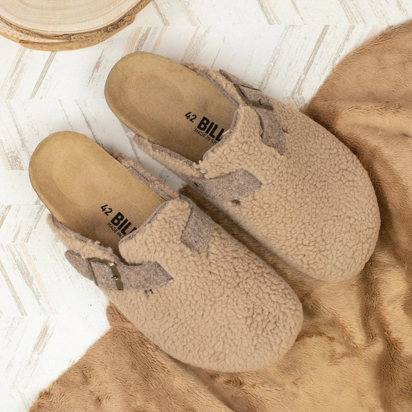 Beige Clogs - Men