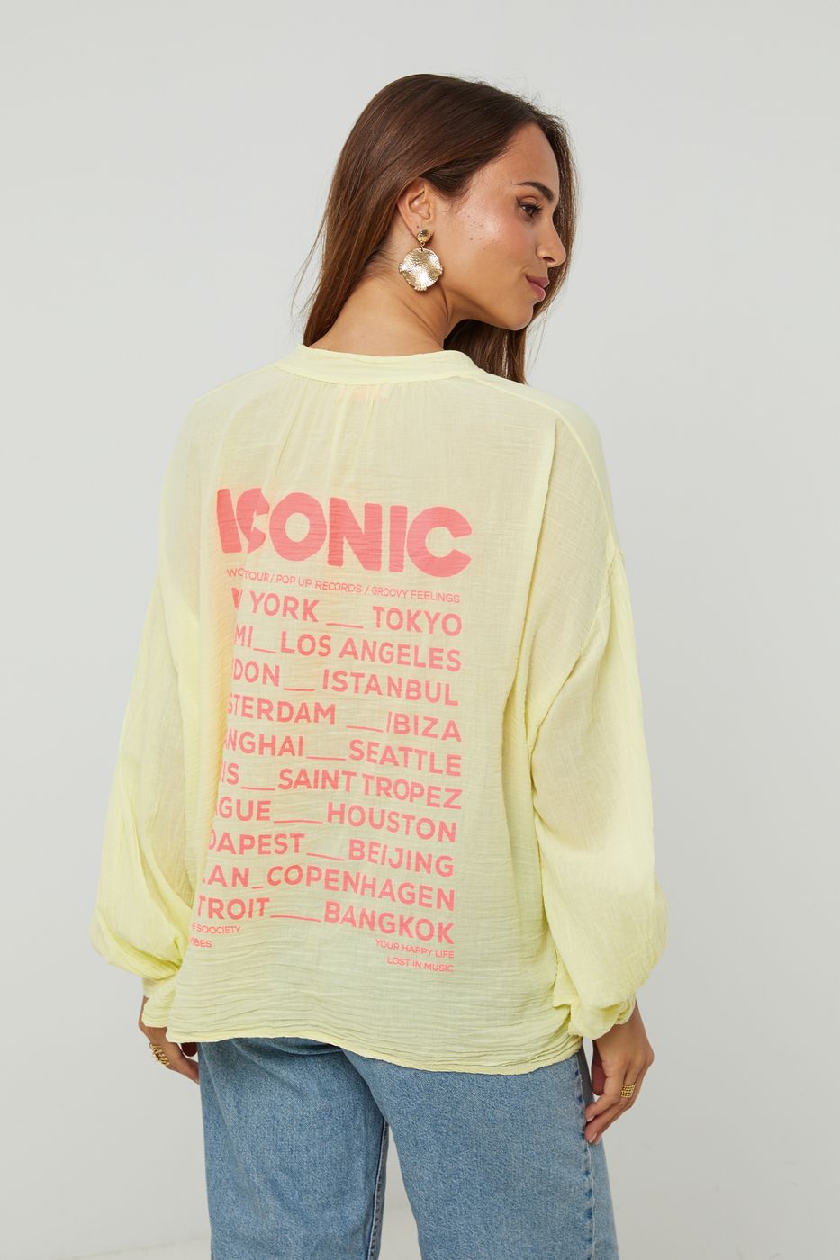 Chemise - Jaune