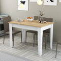 Kiev 512 Kitchen Table - White / Oak