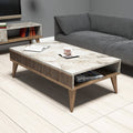 Coffee Tables Milan - Walnut / White