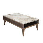 Coffee Tables Milan - Walnut / White