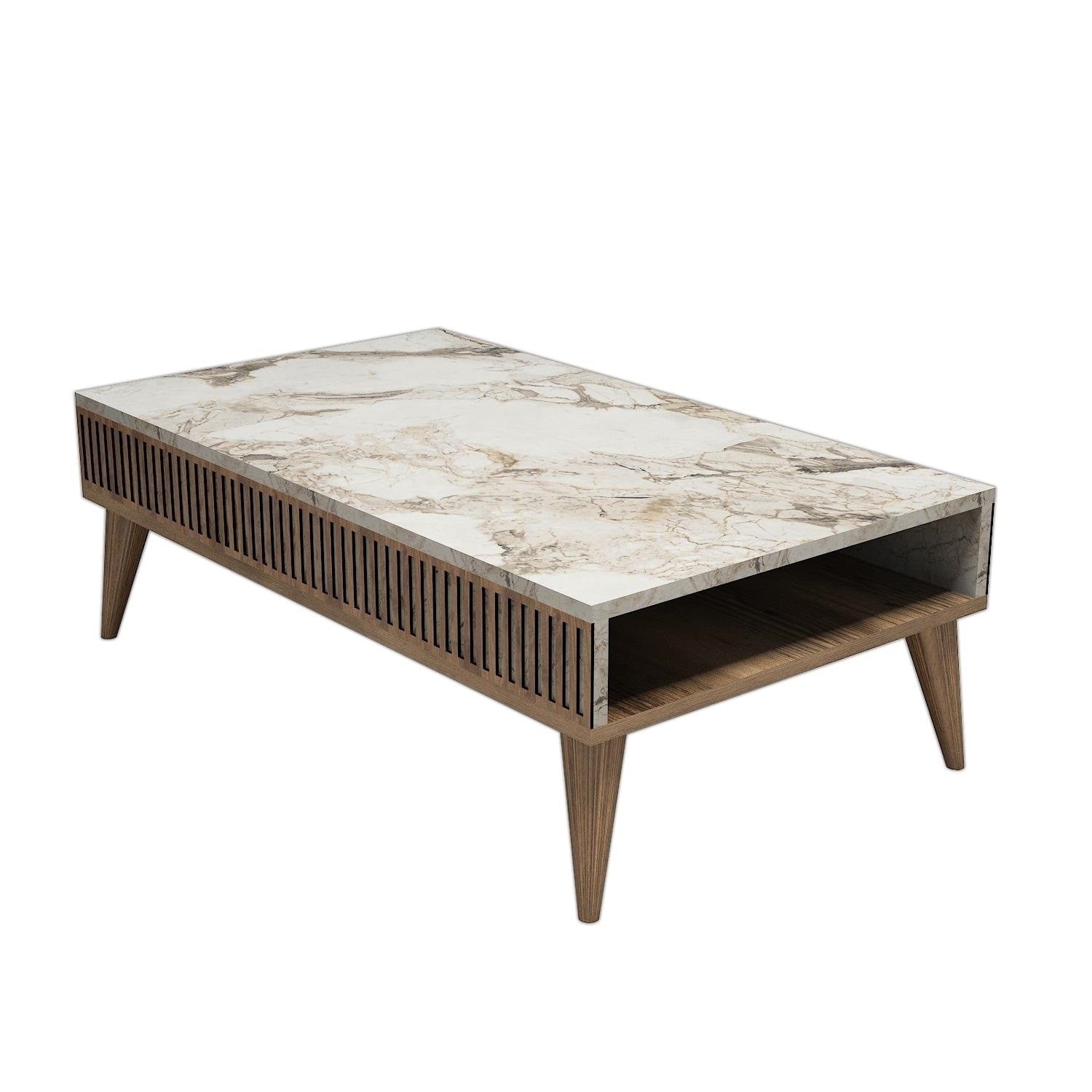 Coffee Tables Milan - Walnut / White