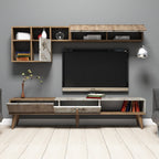 TV Units Milan - Walnut / White