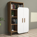 Bookcases Form - Walnut / White