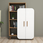 Bookcases Form - Walnut / White