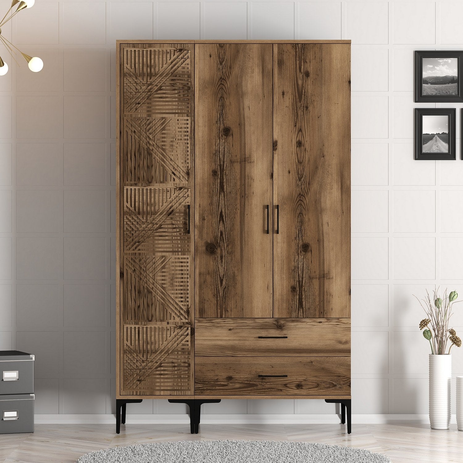 Armoire Kumsal Pt - Noyer