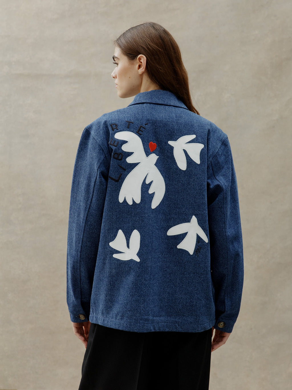 Liberty Denim Unisex Embroidered Jacket