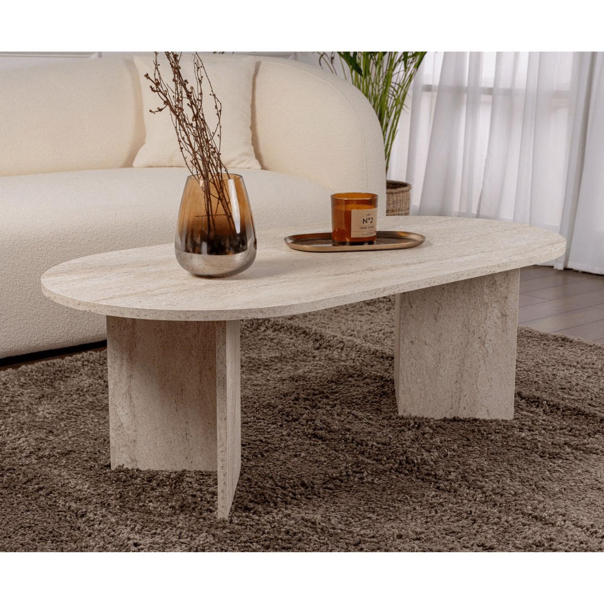 Iris - Oval Coffee Table