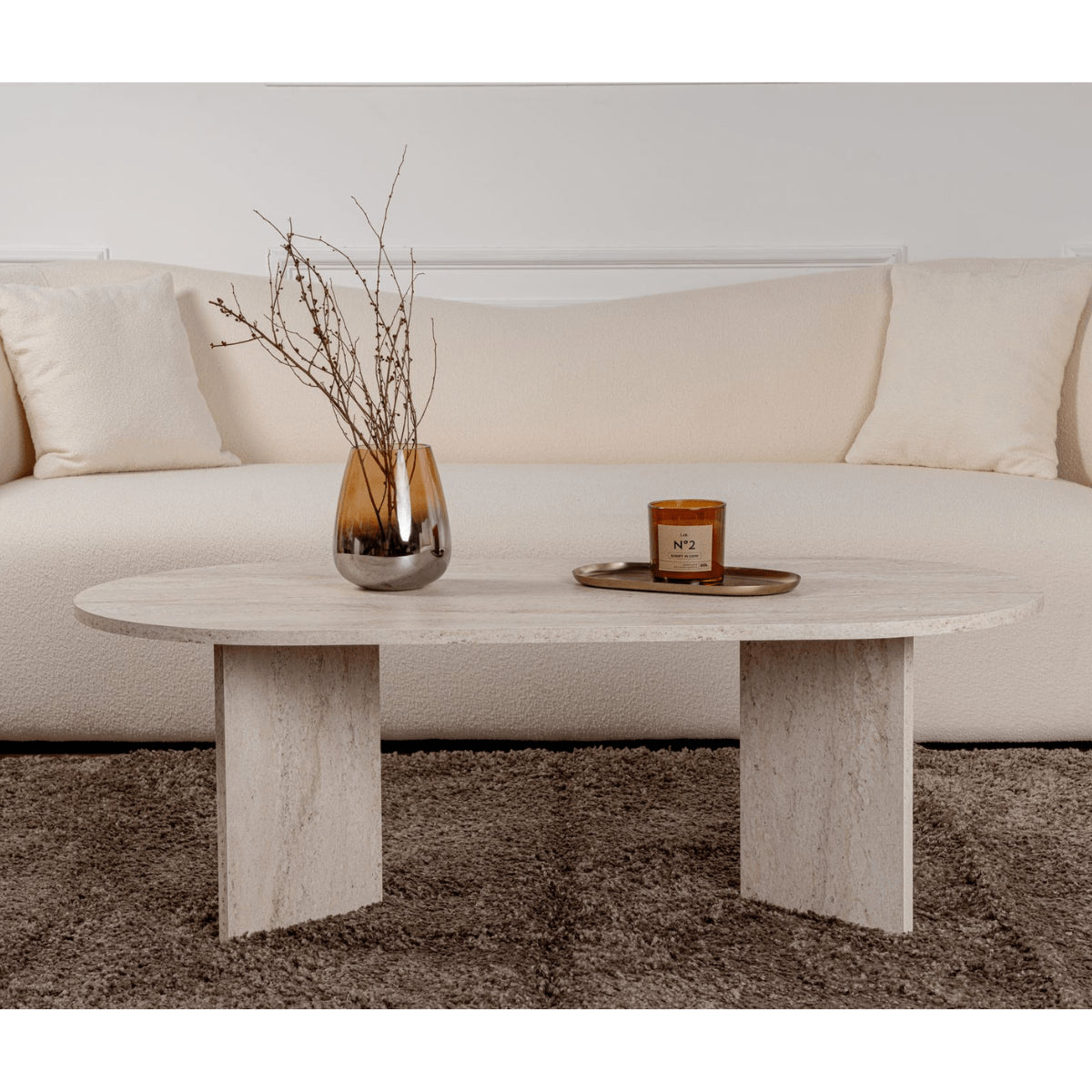 Iris - Oval Coffee Table