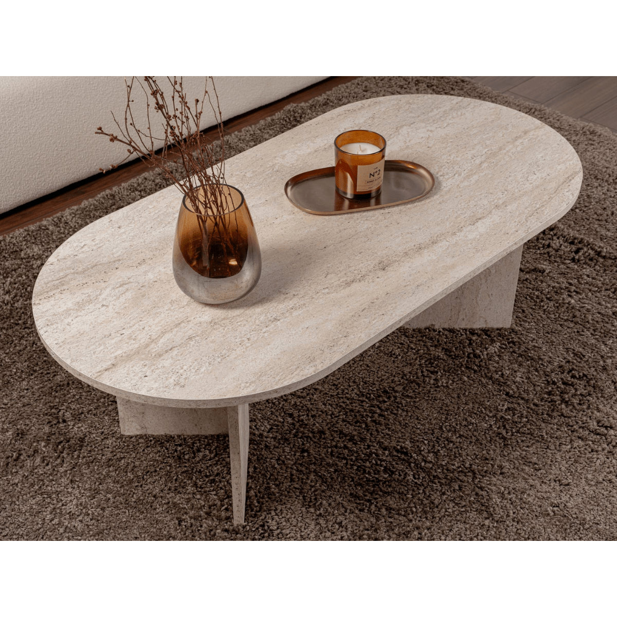 Iris - Oval Coffee Table